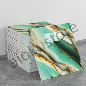 40枚 3D DIY 壁紙 シール 自接着 防水 防汚 防カビ 耐熱 タイル貼りシール キッチン、リビングルーム、寝室、多機能使用 30*30cm #kk05