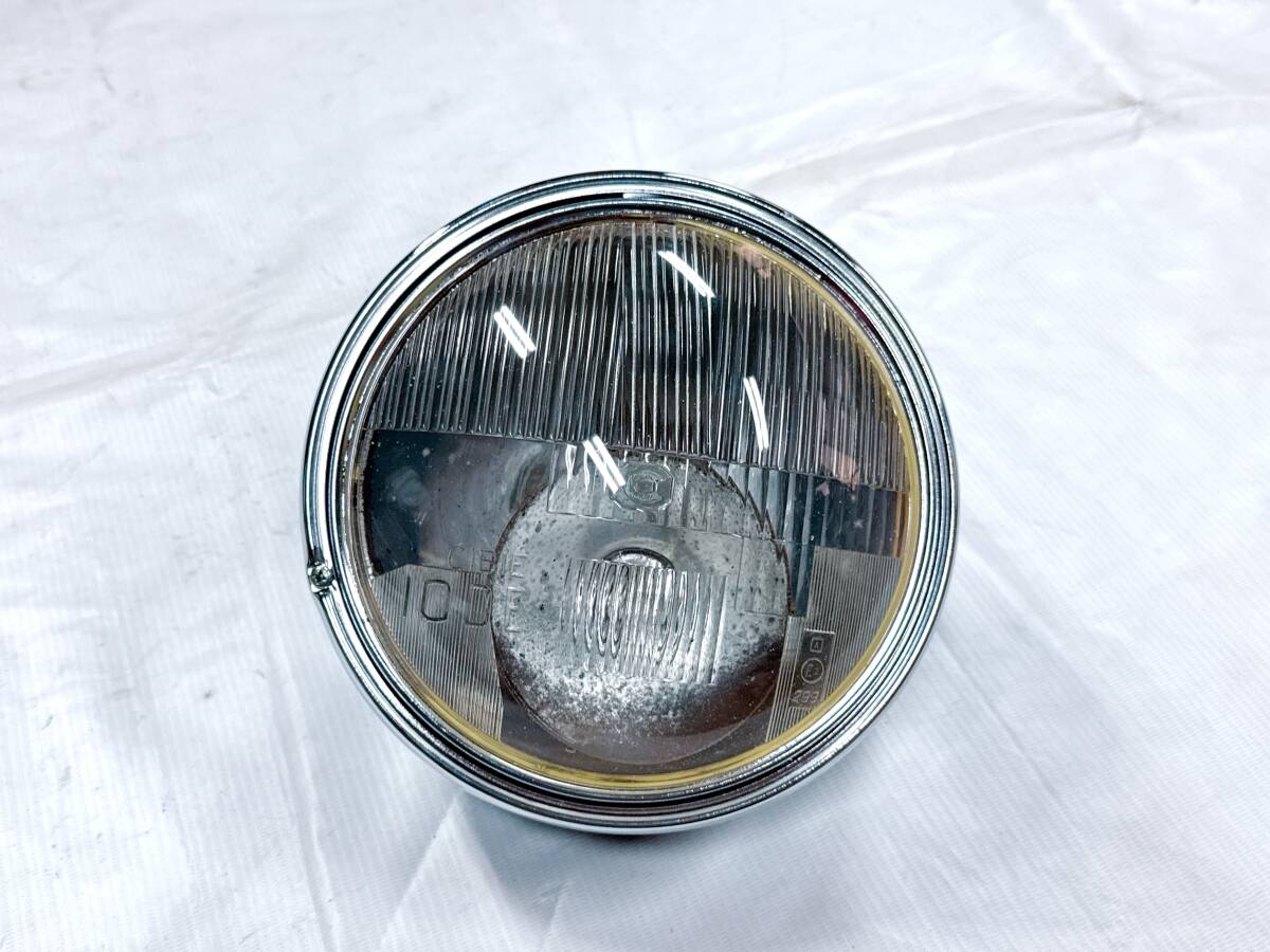 最終価格 美品 CIBIE シビエ 180ミリメッキストーンガード1個 シビエストーンガードメッキ/ヘッドライト用CIBIECBX400F/Z400FX