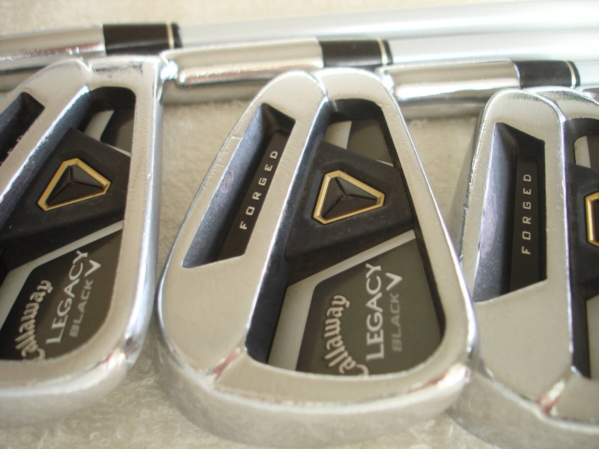 【訳あり特価】キャロウェイ レガシーブラック メンズアイアンセット 6本 SR 訳あり特価】キャロウェイ レガシーブラック メンズアイアンセット 6本 SR