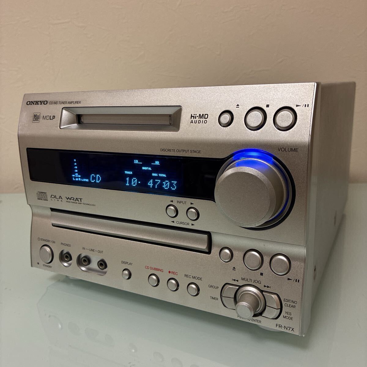 オンキョー製C７５５リモコン付きCDプレーヤー　美品特価セール ONKYO/CDプレーヤー/C755(S) 高級オーディオ,ピュアオーディオ