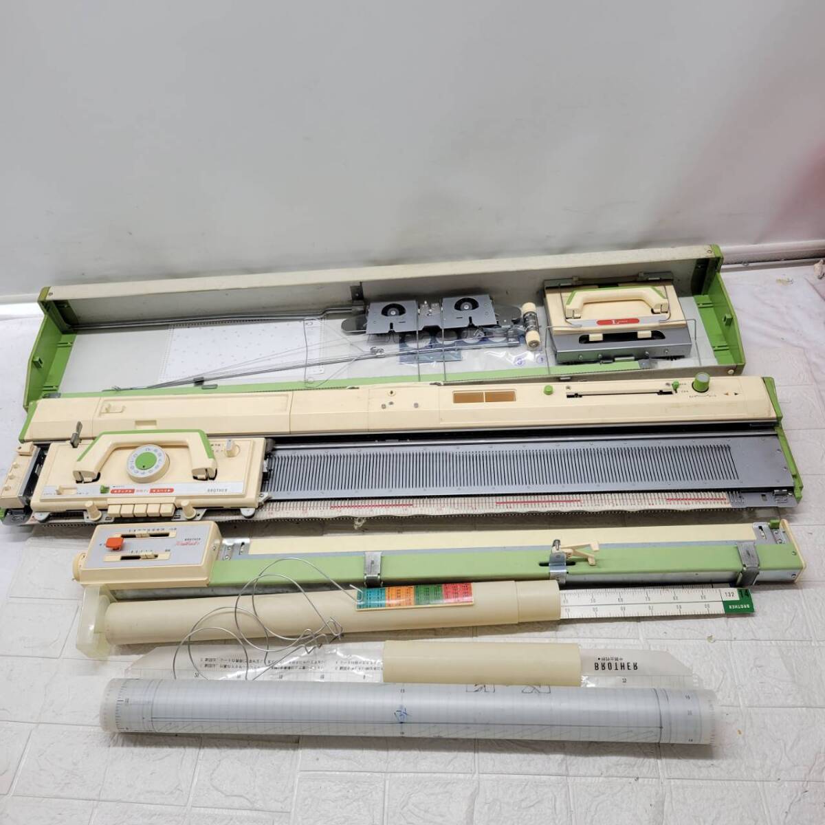 Yahoo!オークション -「ブラザー編み機 kh-821」の落札相場