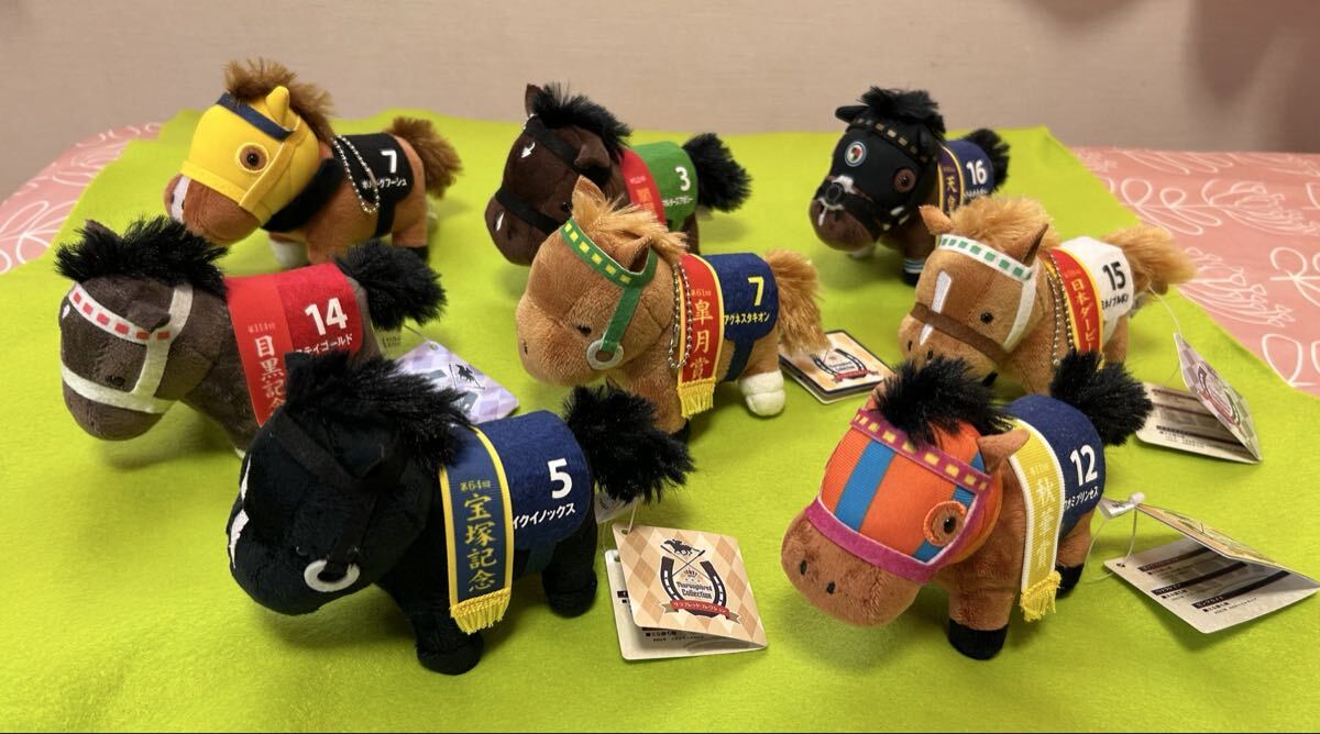 希少　美品　サラブレッドコレクション　ぬいぐるみ　タグ付き　まとめ売り6点 希少 美品 サラブレッドコレクション ぬいぐるみ タグ付き