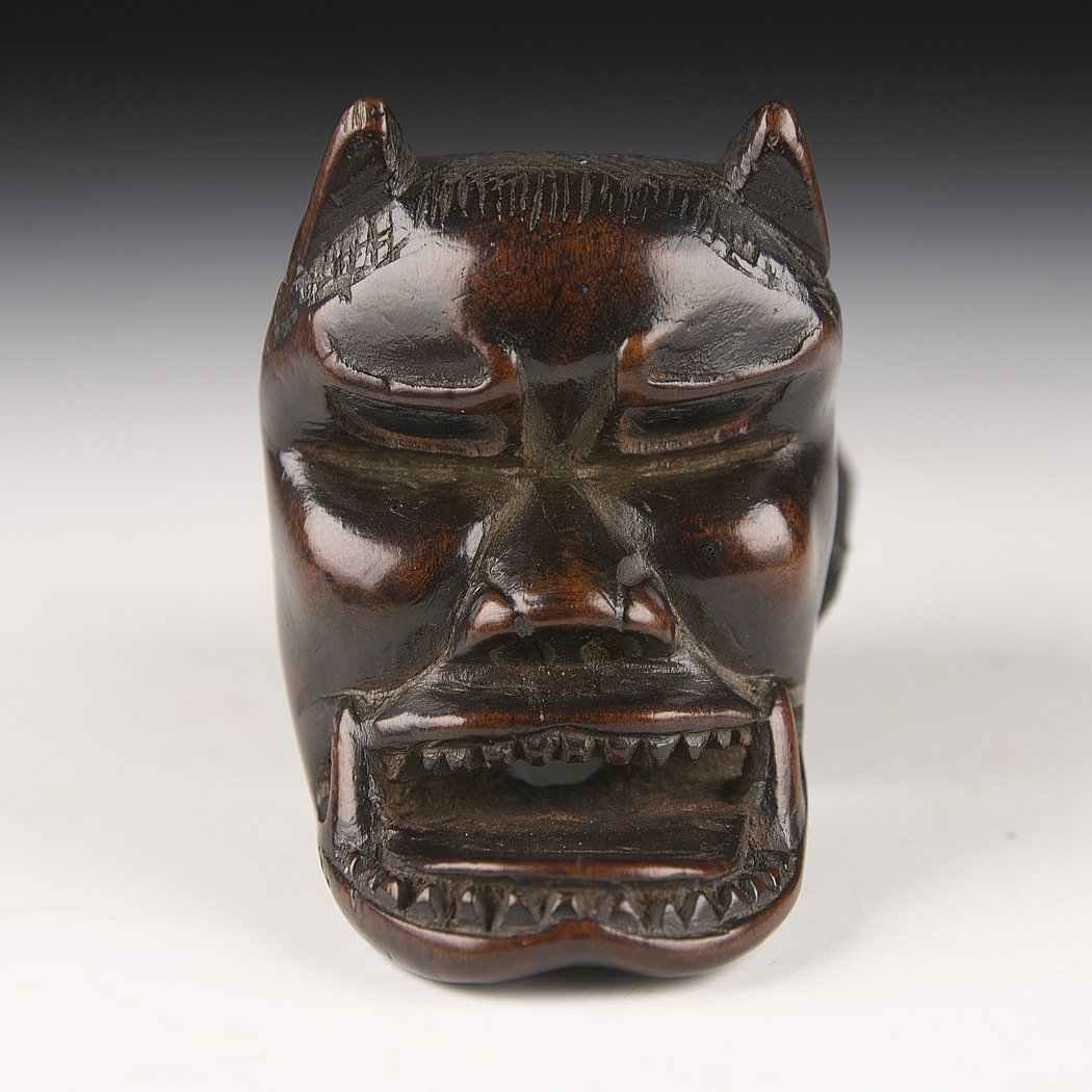 骨董　印籠　根付け　鬼面　般若　鬼　面尽くし　妖怪 2025年最新】Yahoo!オークション -般若 根付の中古品・新品・未