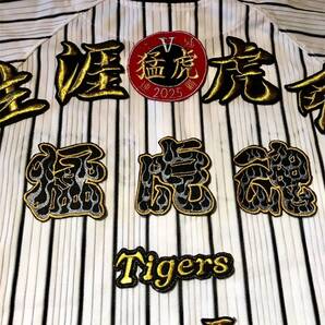 刺繍アイロンワッペン 阪神タイガース 猛虎魂 応援歌 応援ユニホーム ラメ 炎 虎道 金ラメ 銀ラメ 背番号 ファイヤー 優勝記念