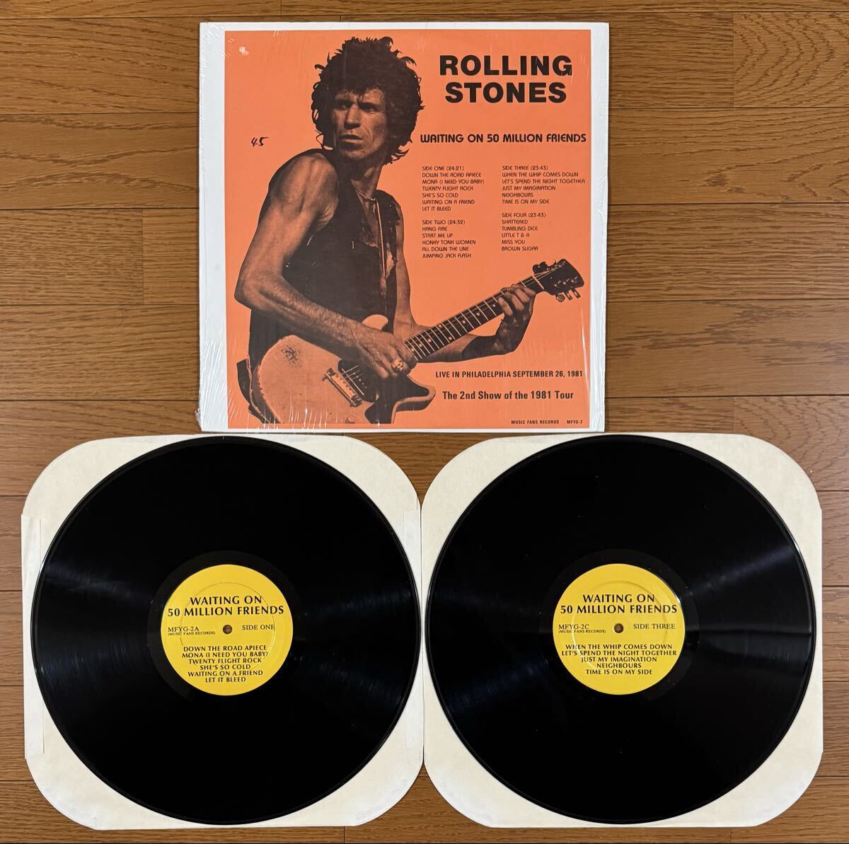The Rolling Stones LPレコード4枚セット c802ee36144fff4273da0074a2aecc