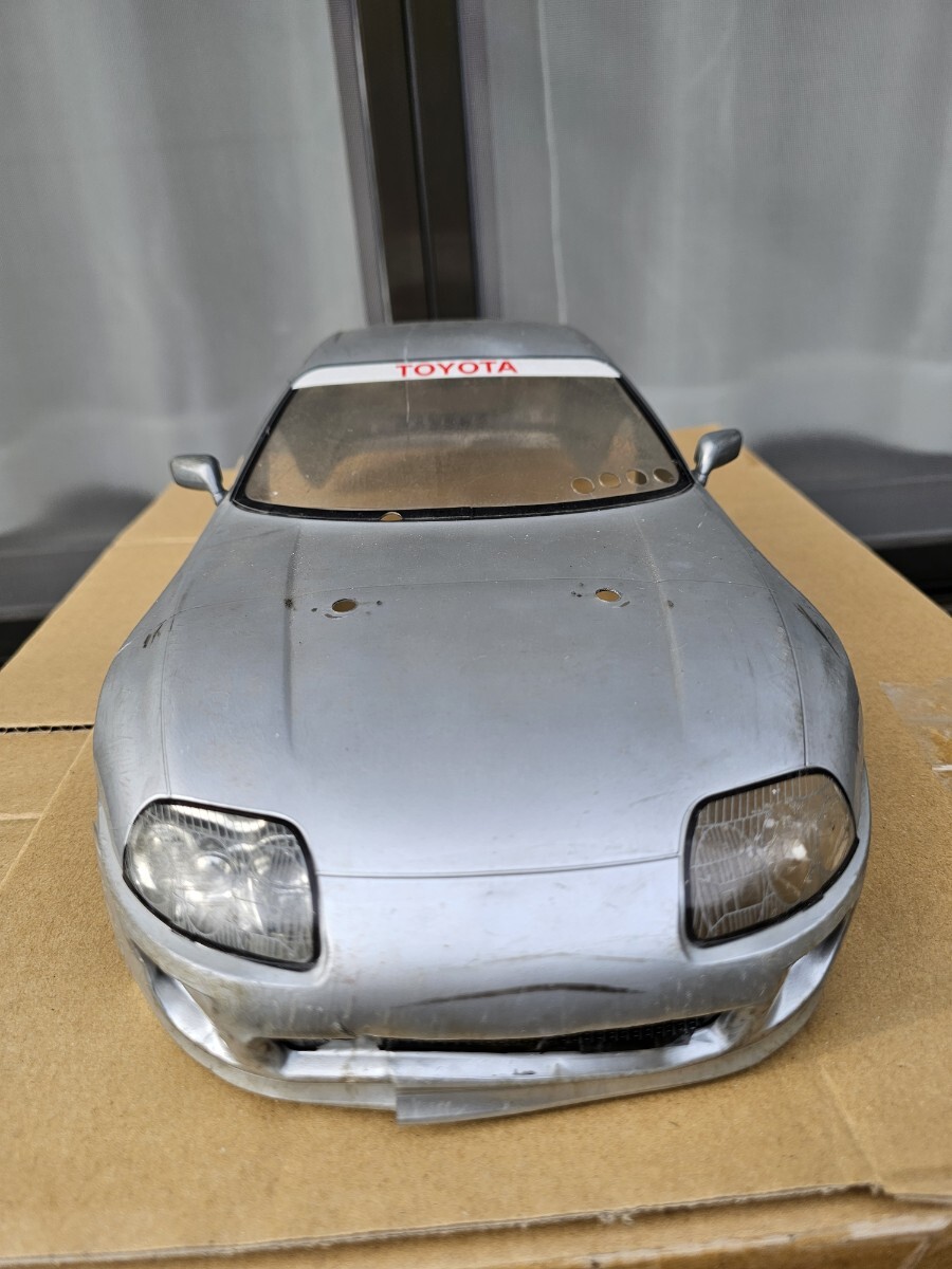 京商ラジコンカー TOM'S スープラボディ 京商ファントムスポーツ カストロールTOMSスープラ1/8エンジンRC