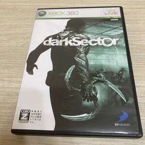 DARK SECTOR ダークセクター XBOX360 純正ケースでない