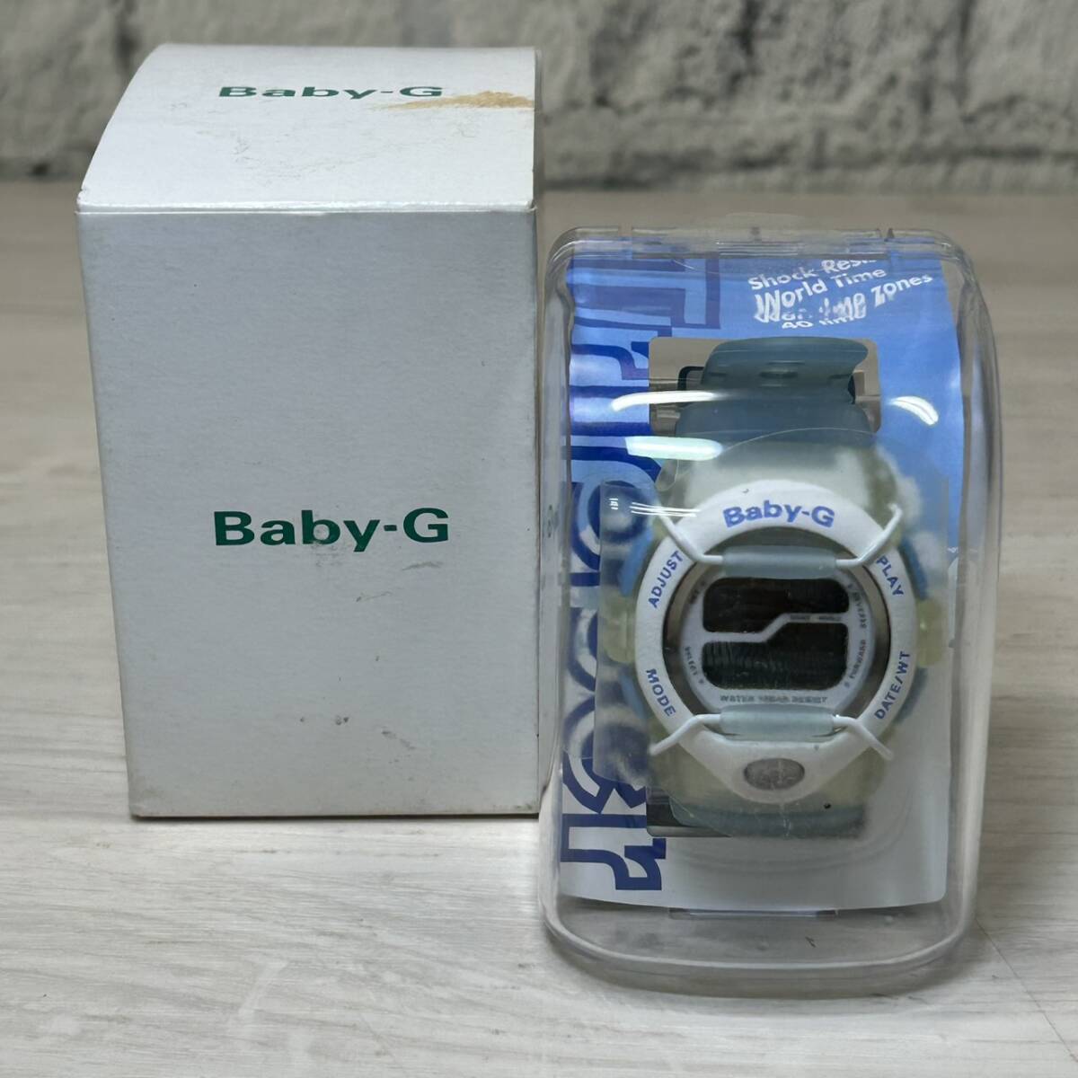 未使用 稼働品 CASIO カシオ Baby-G 腕時計 デジタル 箱付き CASIO G-SHOCK baby-G 未使用品 可愛い アニメーション時計