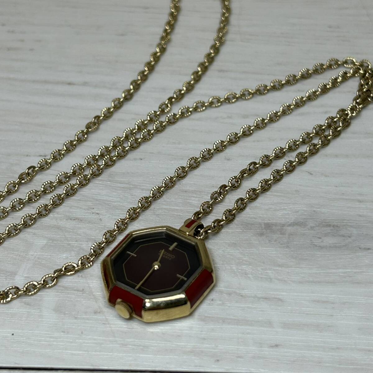 Yahoo!オークション -「seiko ペンダントウォッチ」の落札相場