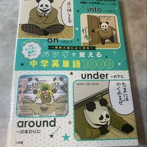 パンダで覚える中学英単語1000 高校入試によく出る ナオダツボコ/マンガ 桑原美保/英文作成 大岩秀樹/監修