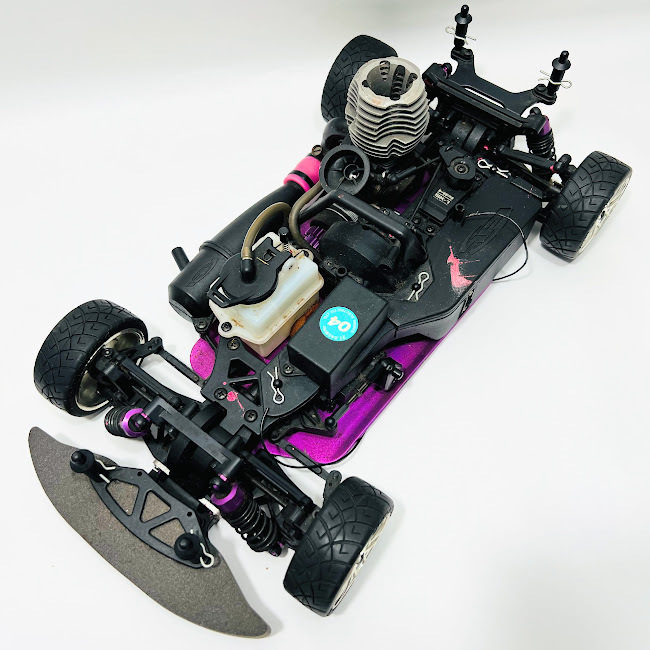 エンジン ラジコンカー Amazon | エンジンカー エンジンラジコン 1/5 FG サーボオマケ