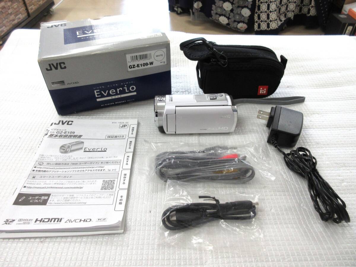★美品★動作確認済み★ JVC Victor Everio GZ-E109 R JVC 4Kメモリームービー Everio R GZ-RY980｜ kikito[キキト
