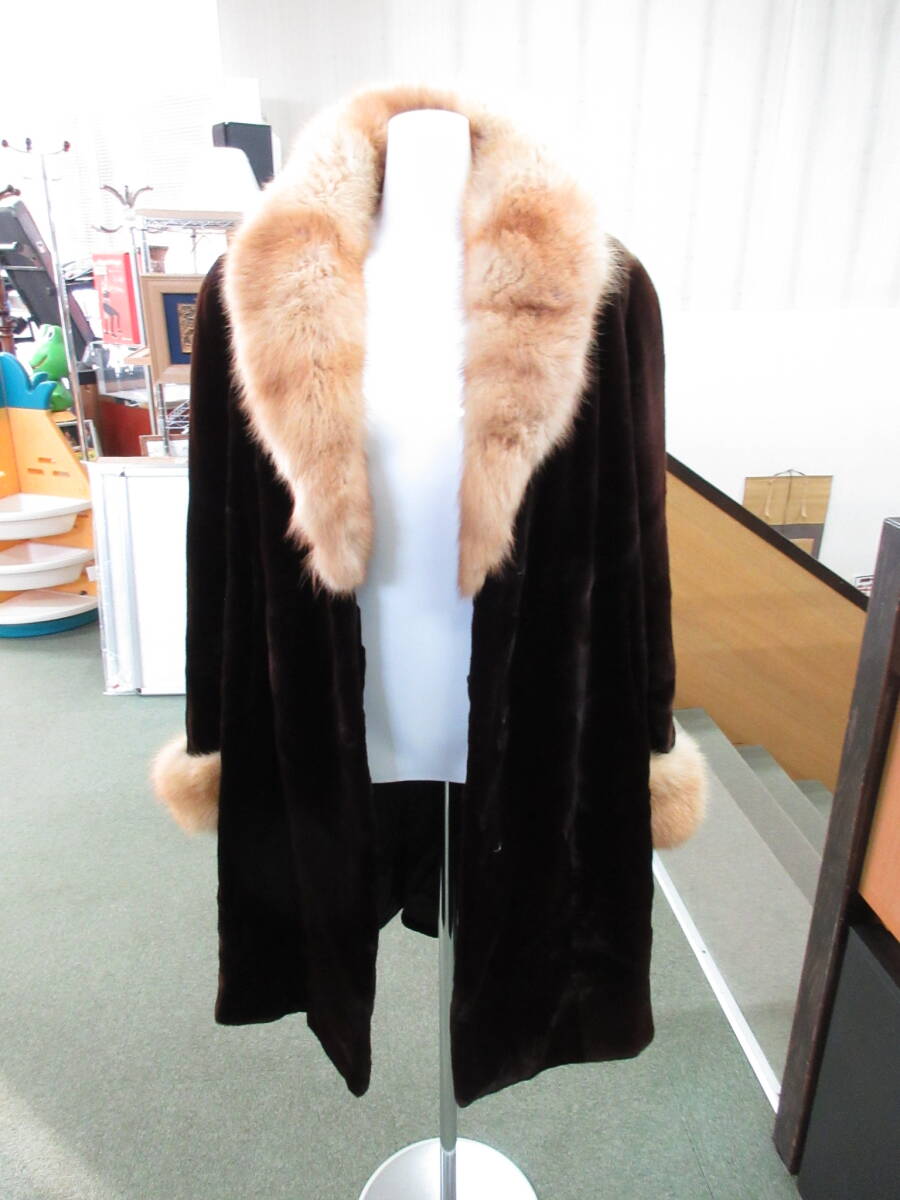 2025年最新】Yahoo!オークション -サガミンク ロングコートの