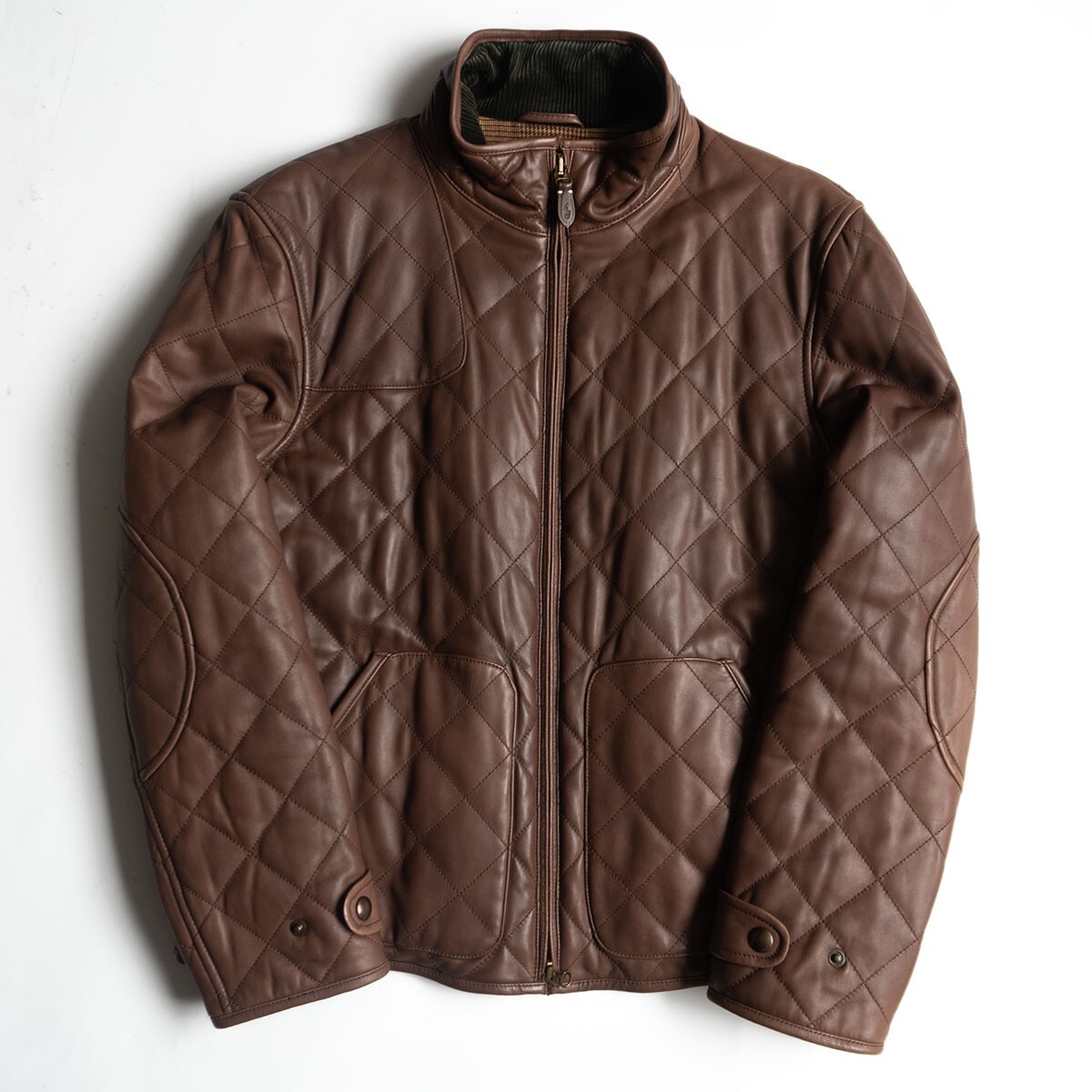 Yahoo!オークション -「ラルフローレン ラムレザージャケット