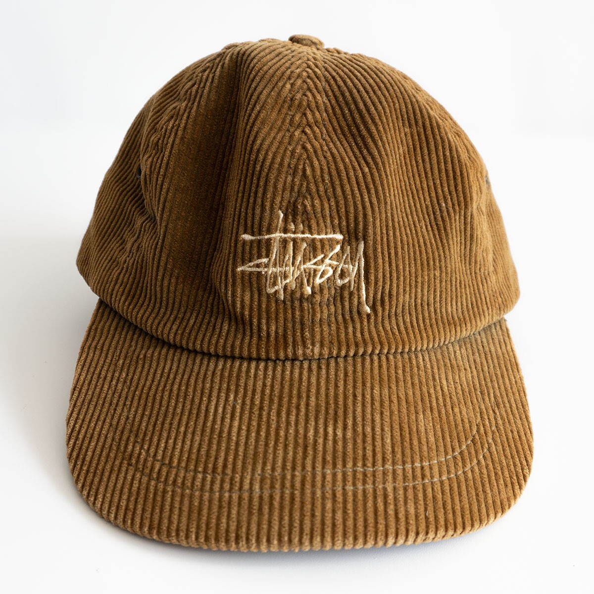 old stussy 80s 90s コーデュロイ キャップ　cap usa製 90'S OLD STUSSY CORDURY CAP（オールドステューシー ストック