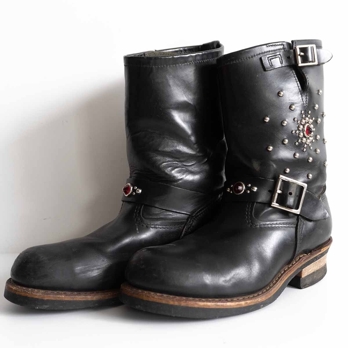 REDWING2268古着エンジニアブーツ5D REDWING2268古着エンジニアブーツ5D REDWING2268古着エンジニア