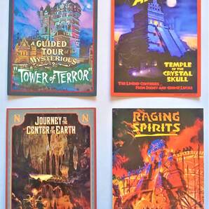 ★東京ディズニーシー 未来のチャレンジャー証明書 タワー・オブ・テラーなど 4枚セット 男の子記名あり ラスト!!