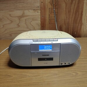 送料無料(2325)TOSHIBA 東芝 CDラジカセ CDラジオ TY−CK4