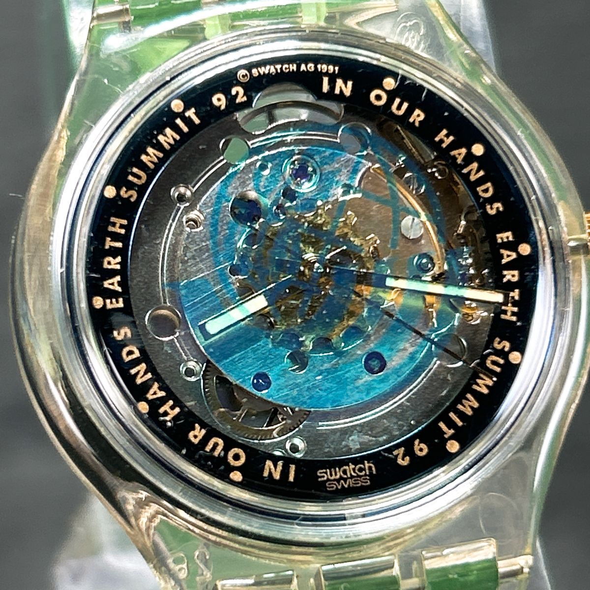 Swatch 自動巻き 腕時計 スケルトン時計の動作確認 2025年最新】Yahoo!オークション -スウォッチ スケルトン 腕時計