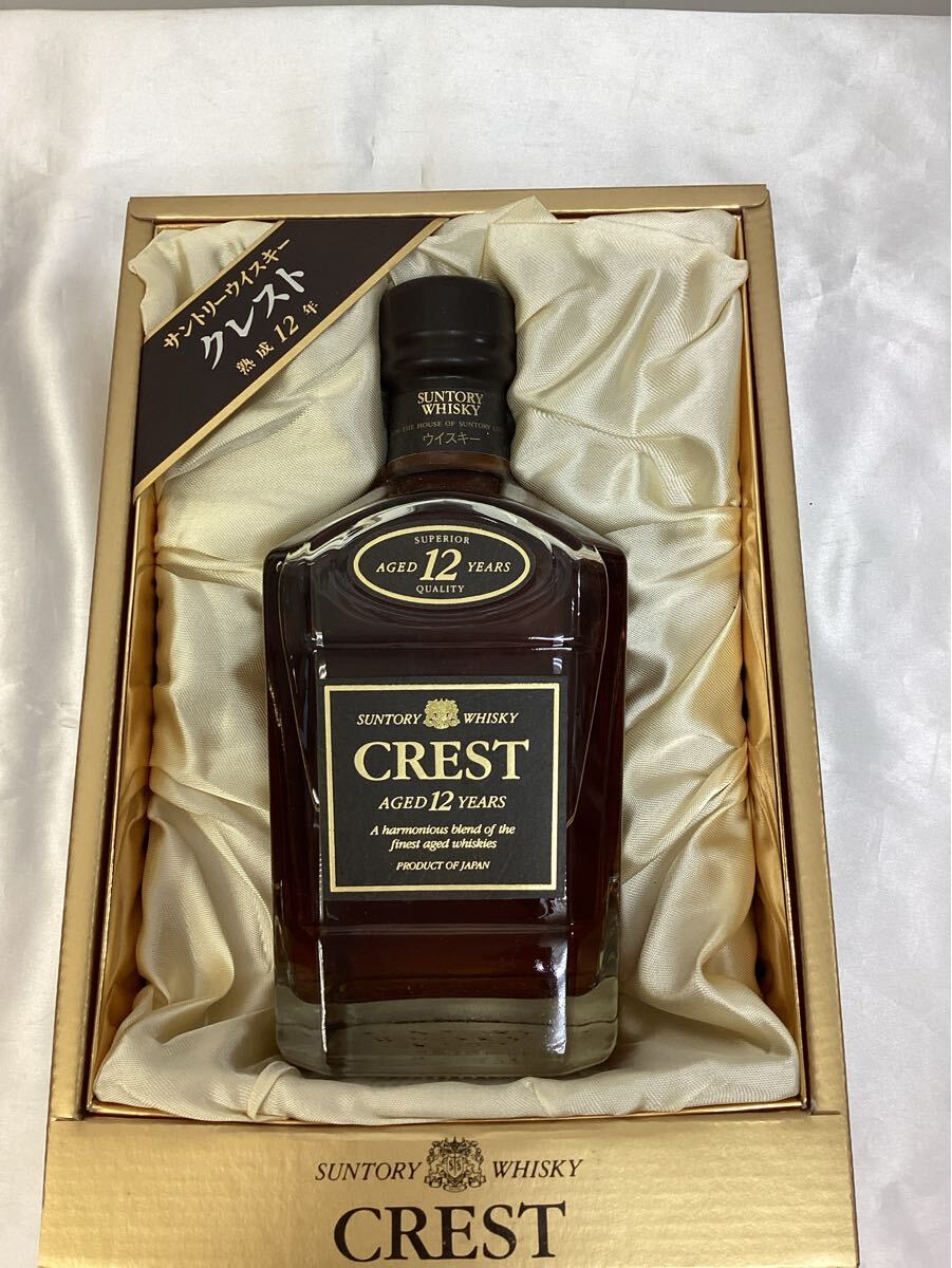 サントリー CREST クレスト 12年 43％ 700ml 未開栓　古酒 imgrc0128556129.jpg