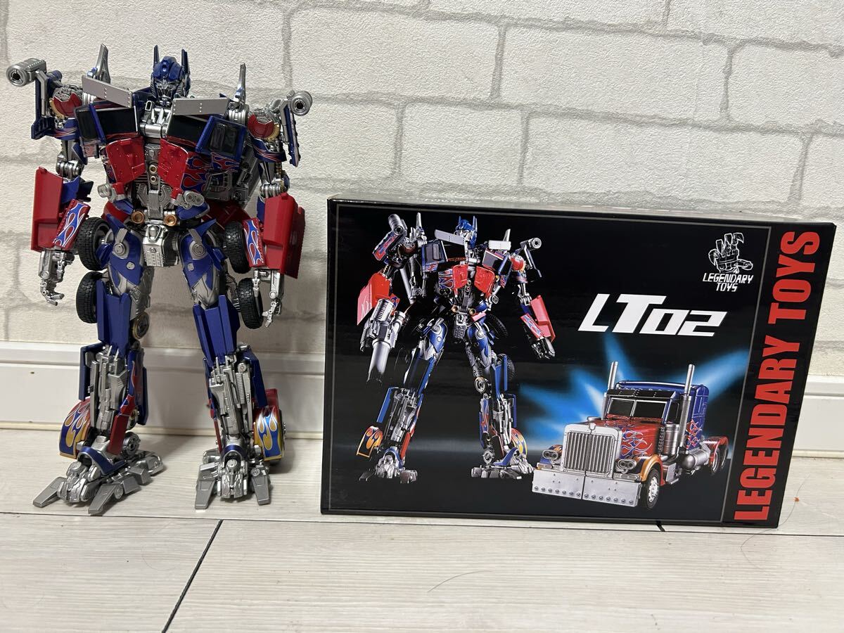 非正規トランスフォーマー　オプティマス TF非正規玩具レビュー】 海外の変形玩具 指揮官 GOD OF WAR LS