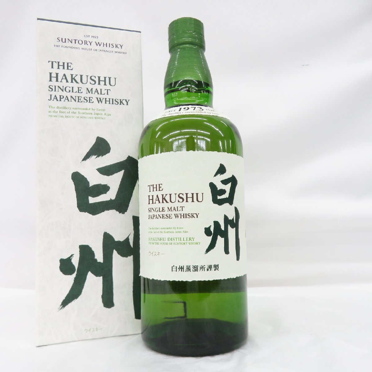 未開栓 サントリー 白州NV 700ml Amazon.co.jp: 白州NV シングルモルト 43% 700ml 箱なし