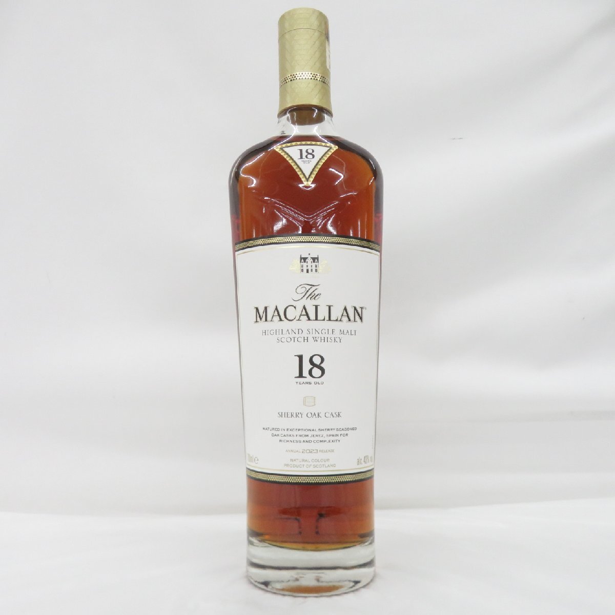 Yahoo!オークション -「マッカラン 18年」の落札相場・落札価格