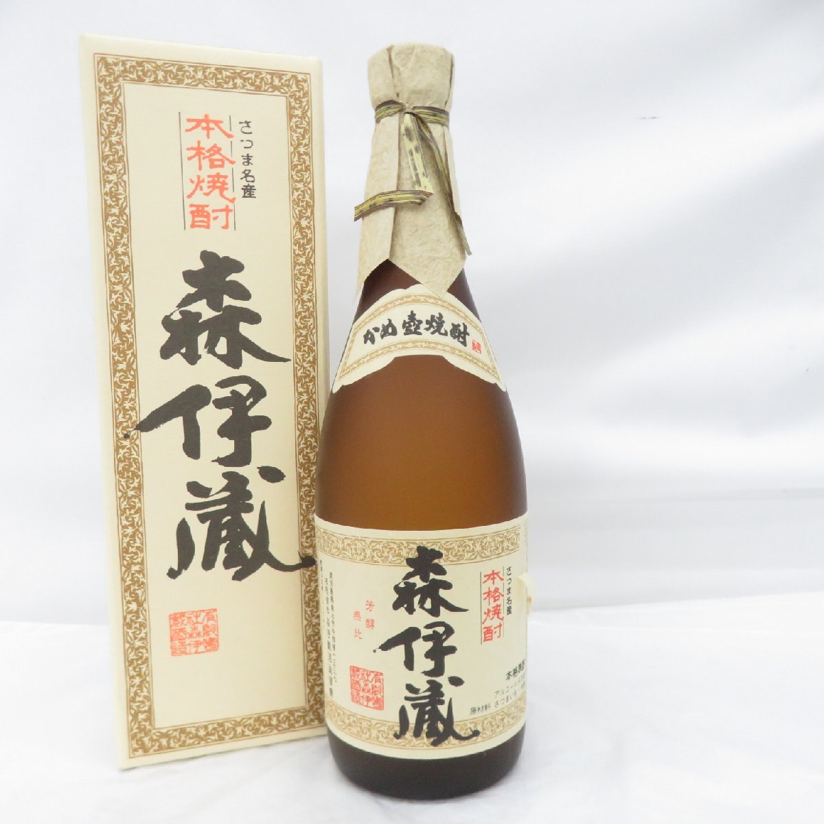 【未使用】【未開封】森伊蔵一升 1800ml2本セット 本格焼酎 化粧箱付 Amazon.co.jp: 【森伊蔵純正化粧箱付き】 森伊蔵酒造 森伊蔵 箱