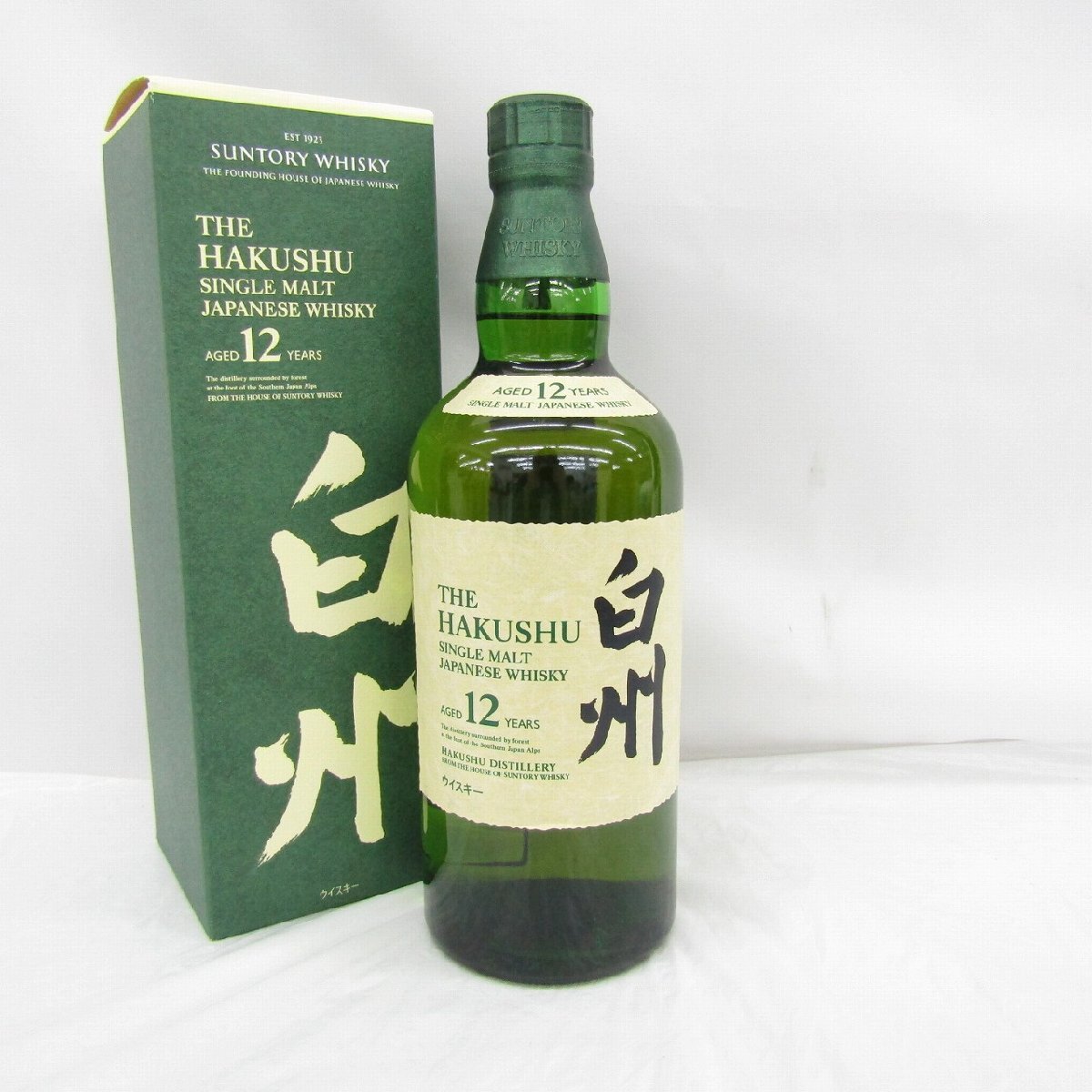 白州12年 700ml 未開栓 未開栓】白州12年 700ml サントリーウイスキー