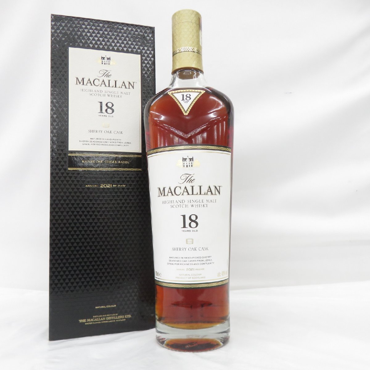 【未開栓】マッカラン18年 「2017年」 箱付 700ml Macallan Amazon.co.jp: [旧ボトル] ザ・マッカラン 18年 シェリーオーク