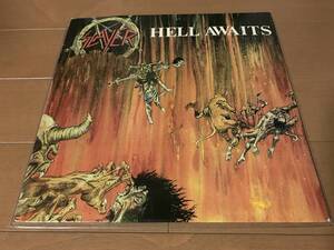 US盤 80's LP SLAYER HELL AWAITS MX 8020