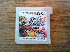 KM7595★ニンテンドー3DSソフトのみ 大乱闘スマッシュブラザーズ スマブラ クリーニング済み 起動確認済み 3DS