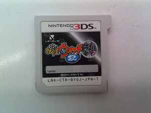KM7598★ニンテンドー3DSソフトのみ 妖怪ウォッチ2 元祖 クリーニング済み 起動確認済み 3DS