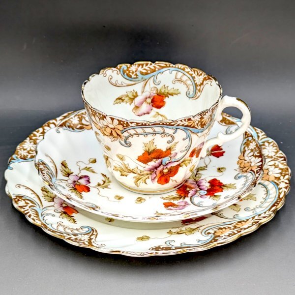 Ｍ２４６　水指　『椿窯　五島哲造』『蕨釉水指』　共箱　茶道具 M246 水指 『椿窯 五島哲造』『蕨釉水指』 共箱 茶道具