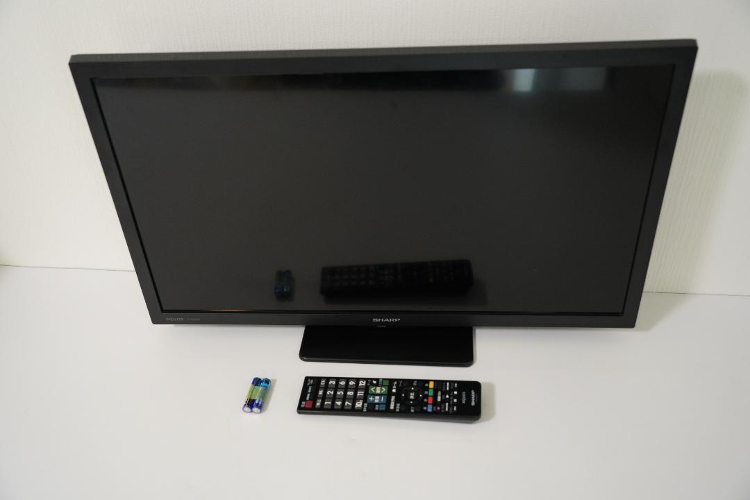 SHARP - SHARP  AQUOS 24インチ未使用 2025年最新】Yahoo!オークション -sharp aquos テレビ 24の中古