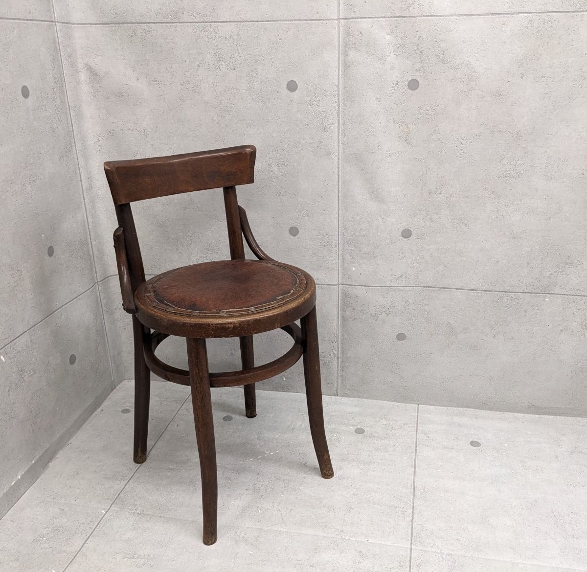 【良品】 曲げ椅子 10脚セット 木製 アンティーク 昭和レトロ ③ 0150358-9.jpg