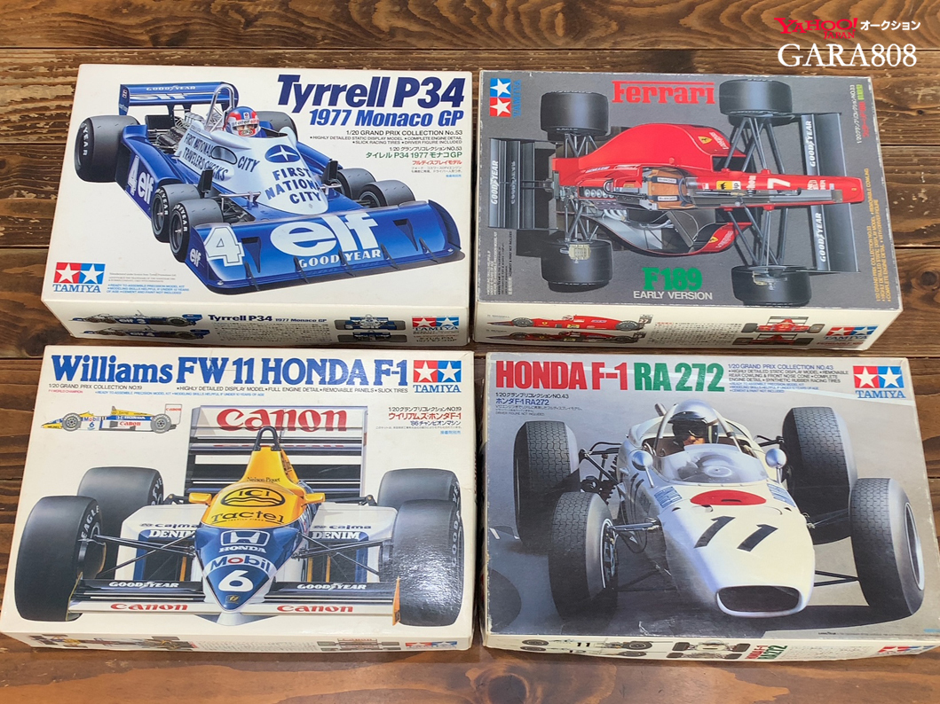タミヤ　プラモデル　F1モデルキット4点セット タミヤ F1プラモデル4個セットC｜Yahoo!フリマ（旧PayPayフリマ）