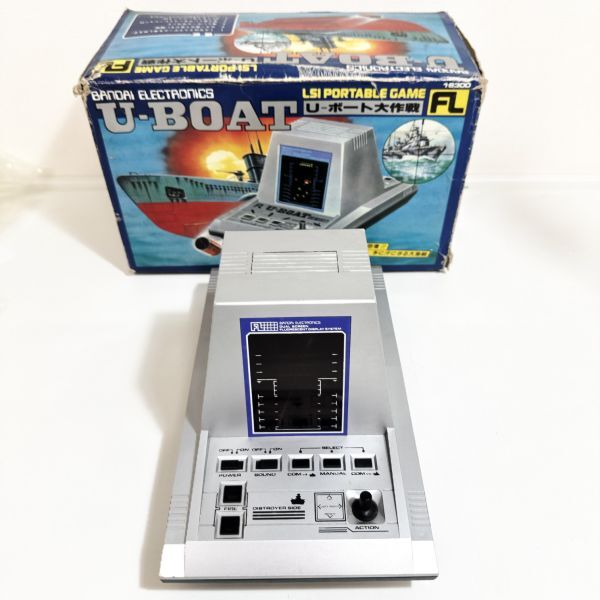 バンダイ　FL U-BOAT大作戦　U-ボード大作戦 FLゲーム】バンダイ U-ボート大作戦 潜水艦 駆逐艦 2画面