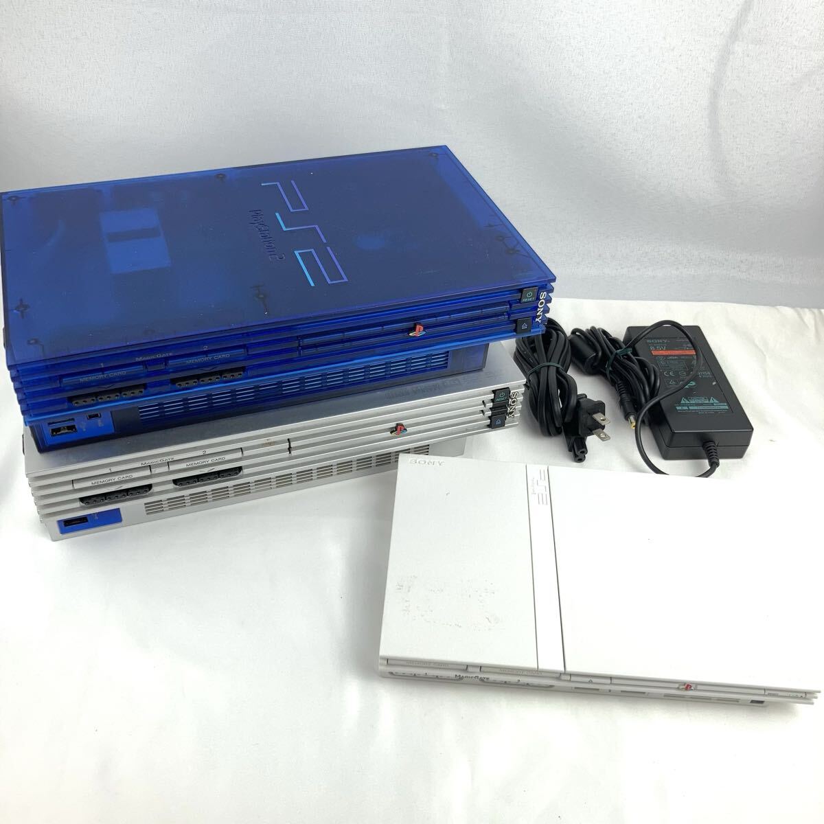 プレステ 2本体 SONY PlayStation2 SCPH-75000 SONY PS2 SCPH-75000 プレステ2 ホワイト メモカ 箱付（プレステ