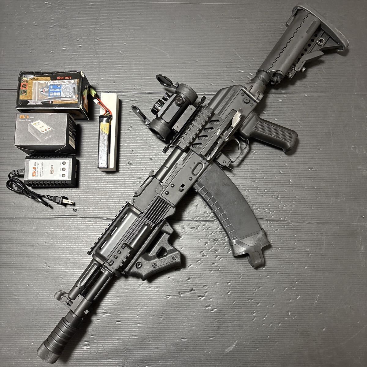 ak102 次世代 ジャンク 東京マルイ 次世代電動ガン AK102 分解品 電子トリガー ジャンク