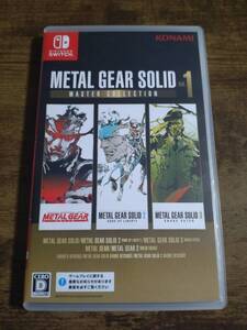 Switch用ソフト METAL GEAR SOLID:MASTER COLLECTION Vol.1 ニンテンドースイッチ Nintendo Switch メタルギア ソリッド