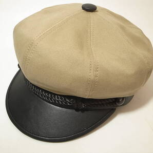 【送料無料 即決】New York HatニューヨークハットNewYorkHat USA製 Cotton Brando コットン モーターサイクル キャスケット カーキ XL新品