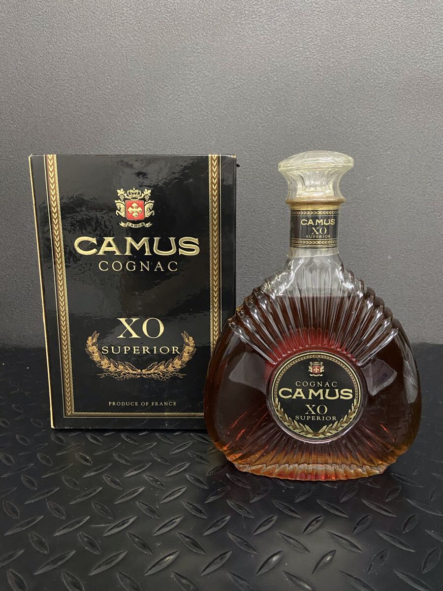 CAMUS XO COGNAC カミュ XO コニャック 3本セット　未開栓 1円～ 未開栓 カミュ XO コニャック ロングネック CAMUS XO