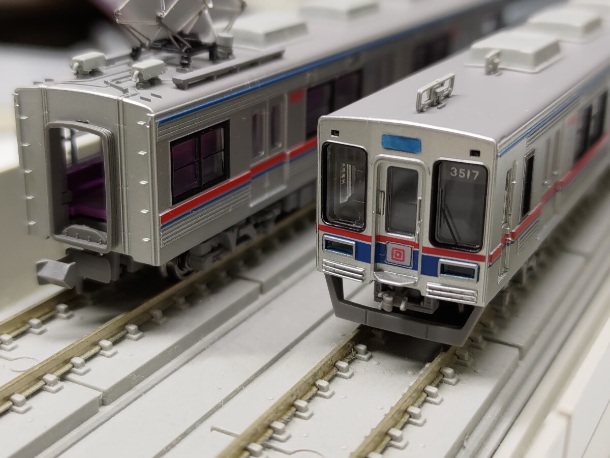 Nゲージ京成3500形室内灯付き Nゲージ京成3500形室内灯付き