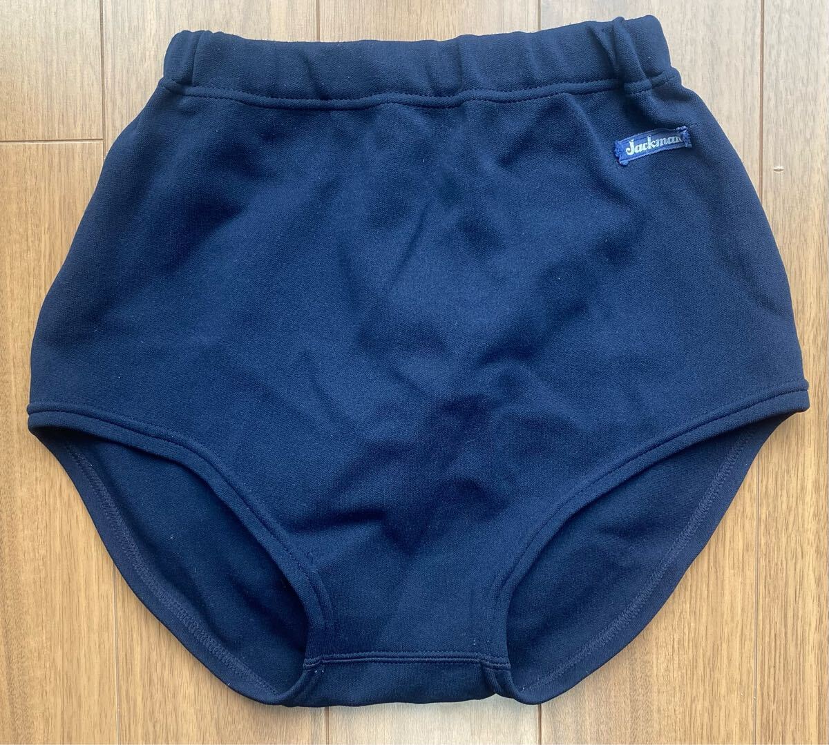 バレーボールウェア　ジャックマン　ヒットユニオン　濃紺　両脇に白線2本　未使用 バレーボールウェア ジャックマン ヒットユニオン 濃紺 両脇に