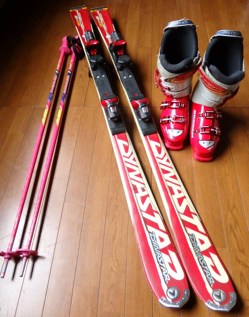 【状態良好☆】140cm　スキー板セット♪　送料無料！ SALOMON☆】163cm スキー板セット♪ 送料無料！ サロモン スキー