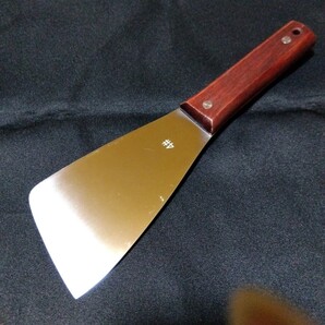 ピカピカつるつる 金ベラ 新築 90mm ステンレス コーキング シーリング