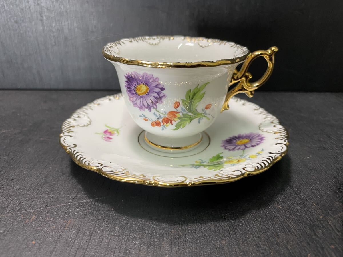 【新品未使用箱付き】MEISSEN 花柄 陶磁器 置き型　灰皿 2025年最新】Yahoo!オークション -マイセンの中古品・新品・未