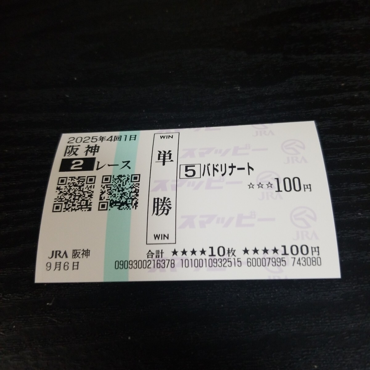 2025年最新】終了したレースの単勝馬券をお探しならここ！過去の