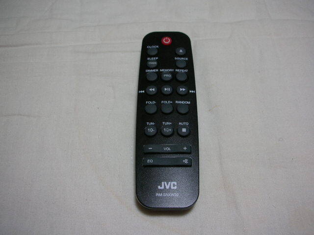 ◆中古品 JVC リモコン RM-SNXW30◆VICTOR ビクター KENW